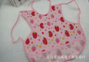 嬰幼兒棉質圍兜批發 2元親民價格，防污防水實用之選